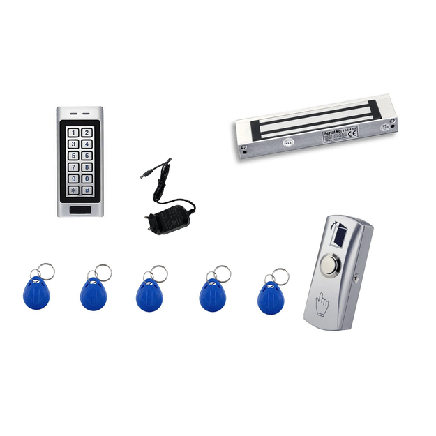 Įeigos kontrolės komplektas K4+YM180+PB122+PBA815+KEYFOB